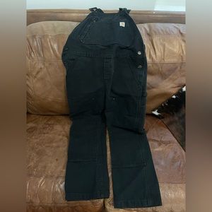 Twill double knee women's carhartt overalls